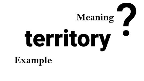 TERITORYO: Definition of the Tagalog word teritoryo in English..